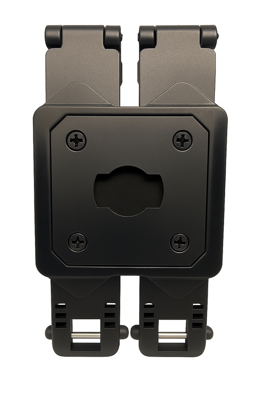 Sandbox Tactical Double Molle Cam Mount designed for Axon Taser body cam 2,3,4